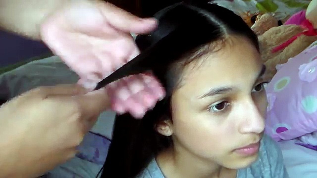 Como Hacer Trenza De Cascada/Trenza de moda:)