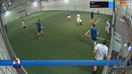 But de Igor (3-3) - GRDF Vs ENSMATCH - 16/04/18 18:00 - LIGUE 3 - Poitiers Game Parc