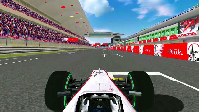 F1c VB AS - F1 2010 Pedro de la Rosa Onboard China