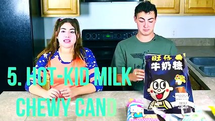 Trying out Chinese Sweets, Tasty, gross, weird chinese food