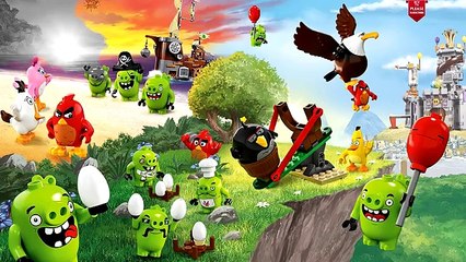 Angry Birds Compilation - Coloring Pages for children and kids | ECV TV Part 1