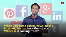 #FakeNews. #Misinformation. How do you spot it? In this short video, Edward Kargbo shares some tips. We would like to hear your experiences dealing with misin