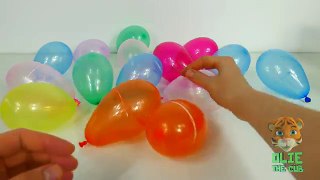 Colors with Small Balloons!!! Nursery Rhymes for Kids