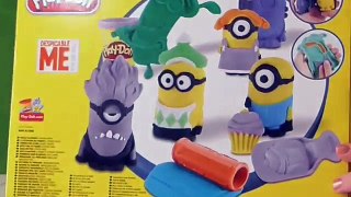 Плей-до Миньоны из Гадкий Я набор пластилина распаковка / Play-Doh Minions