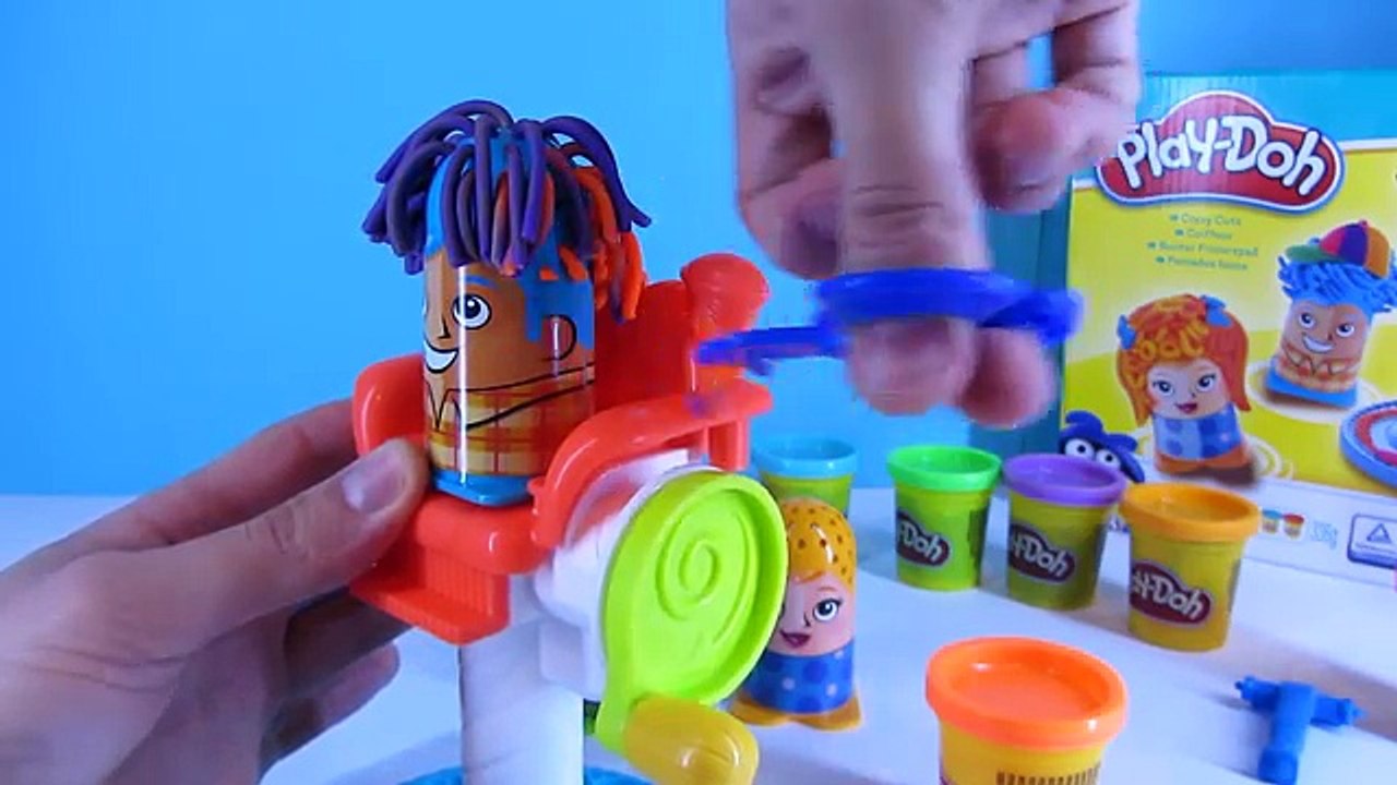 Play-Doh Crazy Cuts Playset Design and Fashion Videos for Kids juguetes para niños y niñas