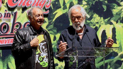 Cheech & Chong, George Lopez, Lou Alder Speech 'Up In Smoke' 40th Anniversary Celebration