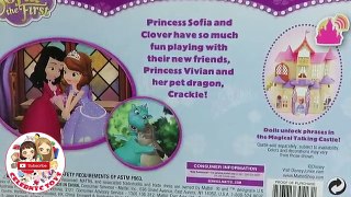 Sofia The First - Huge Toy Mermaid Buttercup Doll Opening Disney Princess Toys Sets