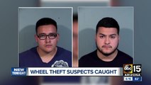 Paradise Valley police arrest suspected wheel thieves
