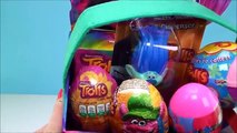 Dreamworks Trolls Branch Surprise Easter Eggs Chupa Chups Blind Bags Series 4 Toys Chocolate Fun