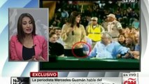 Periodista boliviana manoseada por un alcalde habla por primera vez tras el incidente