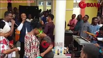 Tope Alabi Vs Her Daughters In  Shaku Shaku Dancing Competition At Her Husband  Birthday Party