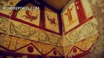 Descubren fresco de Aquiles en la Domus Aurea, el palacio del Emperador Nerón