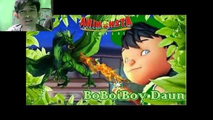 Misteri boboiboy daun dan Boboiboy api Hitam