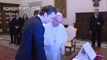 El jefe de gobierno más joven de Europa visita al Papa