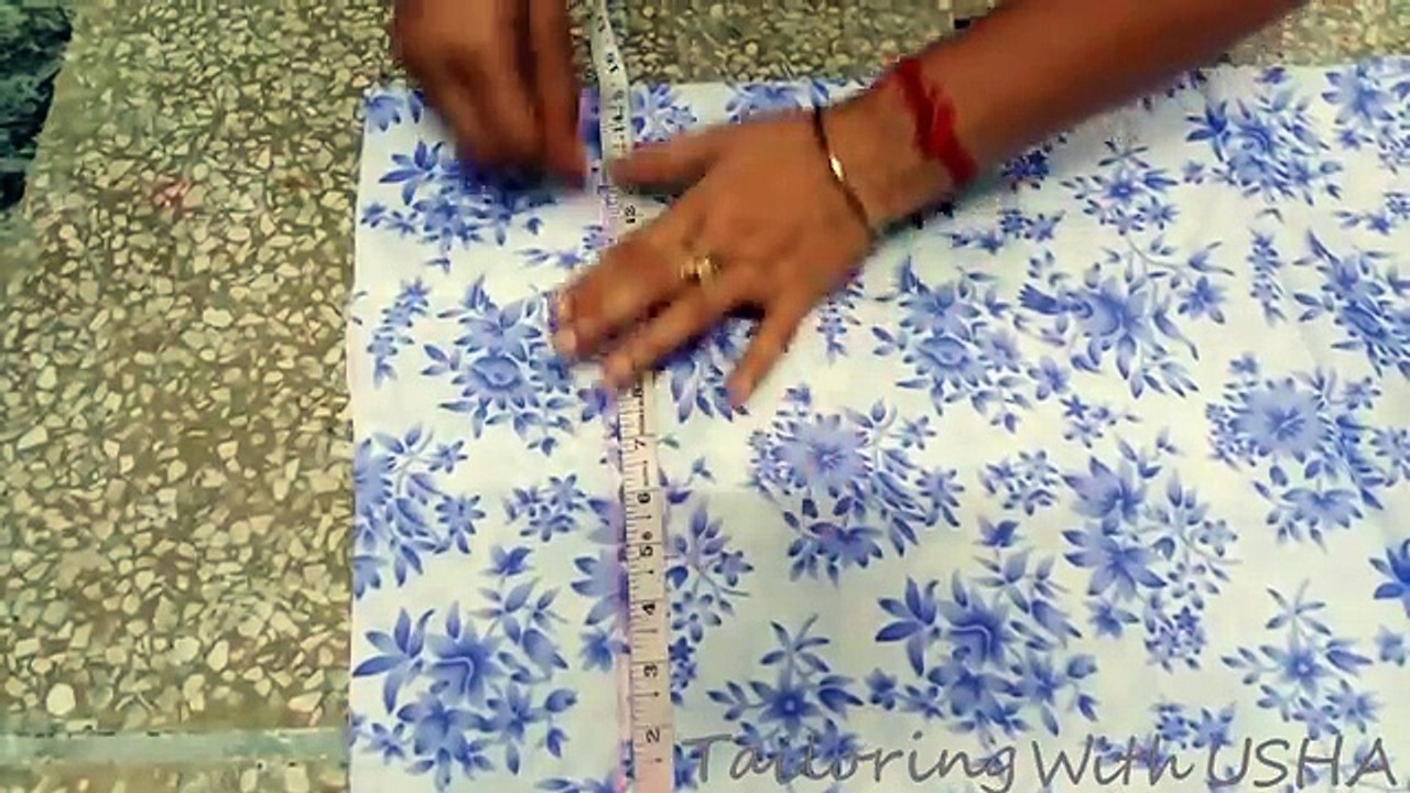 Yoke Nighty Cutting And Stitching - Tailoring With Usha