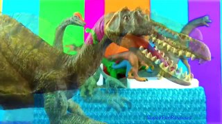 DINOSAUR Box 21 TOY COLLECTION Dinosaurs LETTER B Dino - Kids Toy Review Unboxing SuperFunReviews