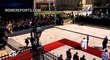 La actuación de “Puede ser” de Fonseca ante el Papa Francisco en Colombia