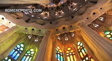 La Sagrada Familia de Gaudí, uno de los símbolos de Barcelona y de la Iglesia católica