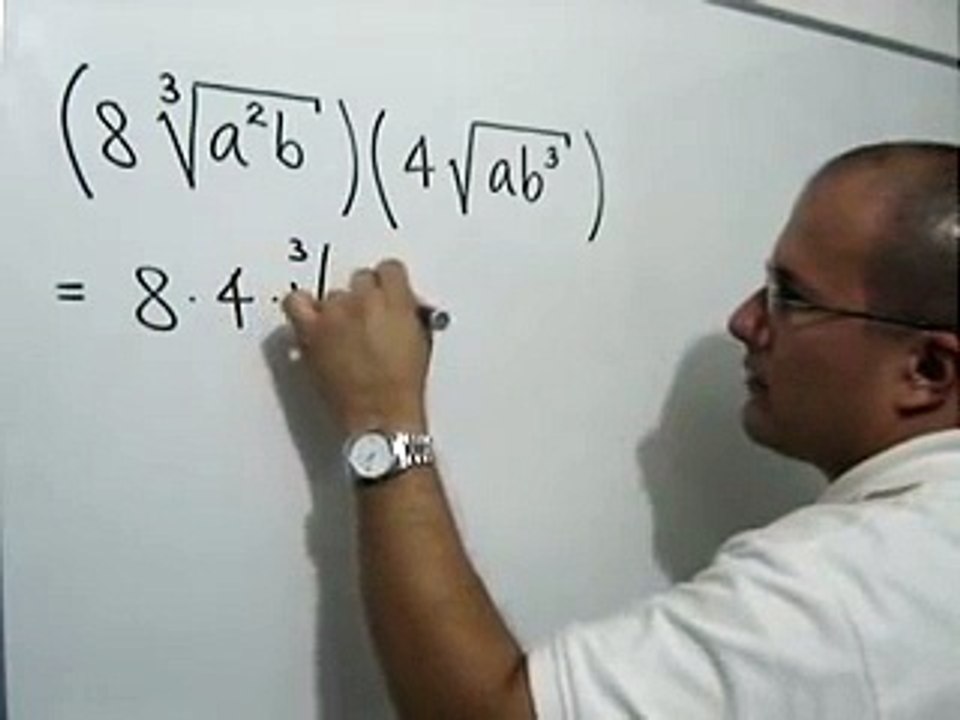 MULTIPLICACIÓN DE RADICALES DE DIFERENTE ÍNDICE