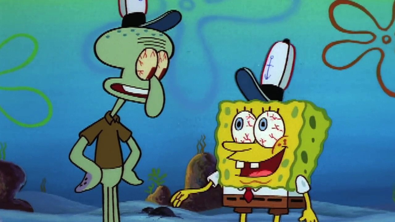 Carrera al trabajo - Bob Esponja - Mundonick Latinoamérica - video  Dailymotion, image size:1280x720