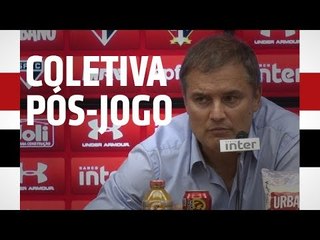 COLETIVA PÓS-JOGO: SPFC X ATLÉTICO-PR | SPFCTV