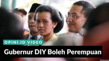 #1MENIT | Gubernur DIY Boleh Perempuan