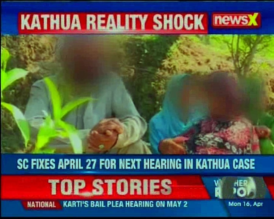 Kathua case transfer Supreme Court seeks J&K government's reply by April 27