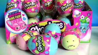 SHOPKINS Ovos de Páscoa Temporada 4 | Shopkins Easter Eggs Season 4 Full Case Opening Surprise
