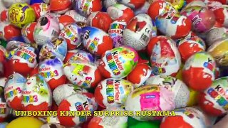 Детки купаются в Ванне Киндер Сюрпризов! Challenge Unboxing Kinder Surprise Bath Тачки