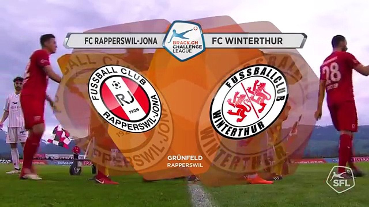 Rapperswil-Jona 3:1 Winterthur (Switzerland. Challenge League. 16 April 2018)