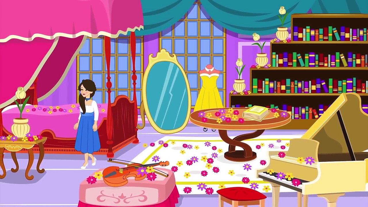 Beauty and the Beast bedtime story cartoon