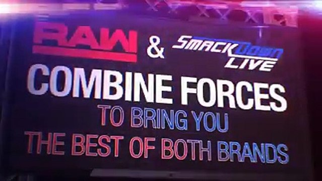 Superstars from WWE Raw and WWE SmackDown live are uniting in song to bring you the best in both worlds