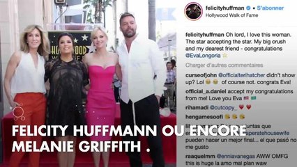 PHOTOS. Eva Longoria inaugure son étoile sur le Walk of Fame