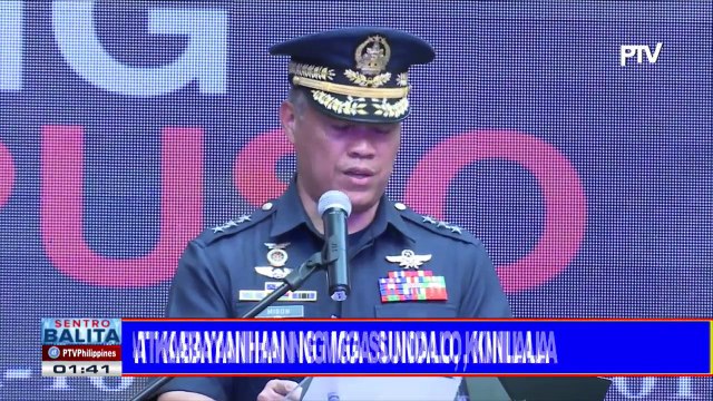 Sakripisyo at kabayanihan ng mga sundalo, kinilala