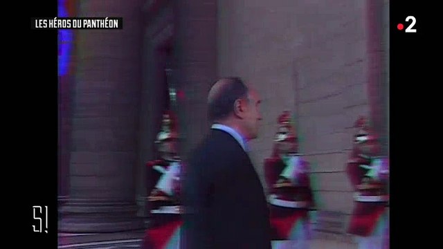 Serge Moati très ému en retournant au Panthéon 37ans après François Mitterrand - Regardez