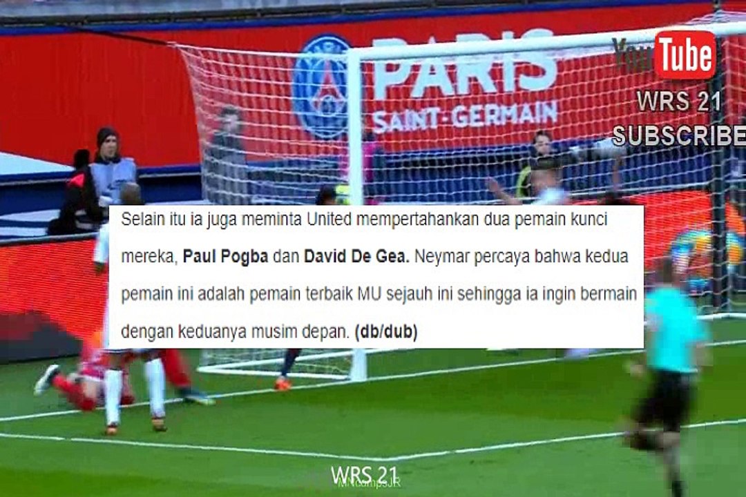 Neymar Ajukan Dua Tuntutan Ini untuk manchester united 1