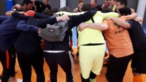 Victoire du Besançon académie en futsal à Montbéliard.