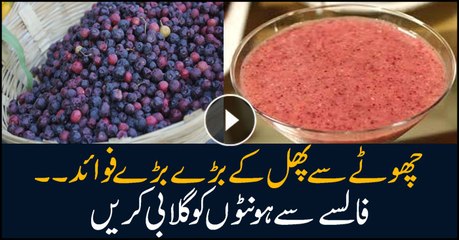 Falsa fruit can make your lips naturally pink