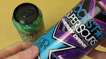 Mixing Rockstar Super Sours Energy Drinks with Milk