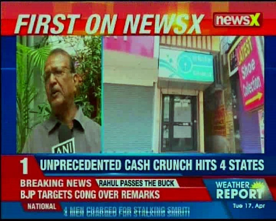 Unprecedented cash crunch hits 4 states; ATMs run dry in Bihar, MP, UP, Gujarat