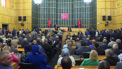 Bahçeli: “Türkiye silah ve bomba ile teslim alınamaz“ - TBMM