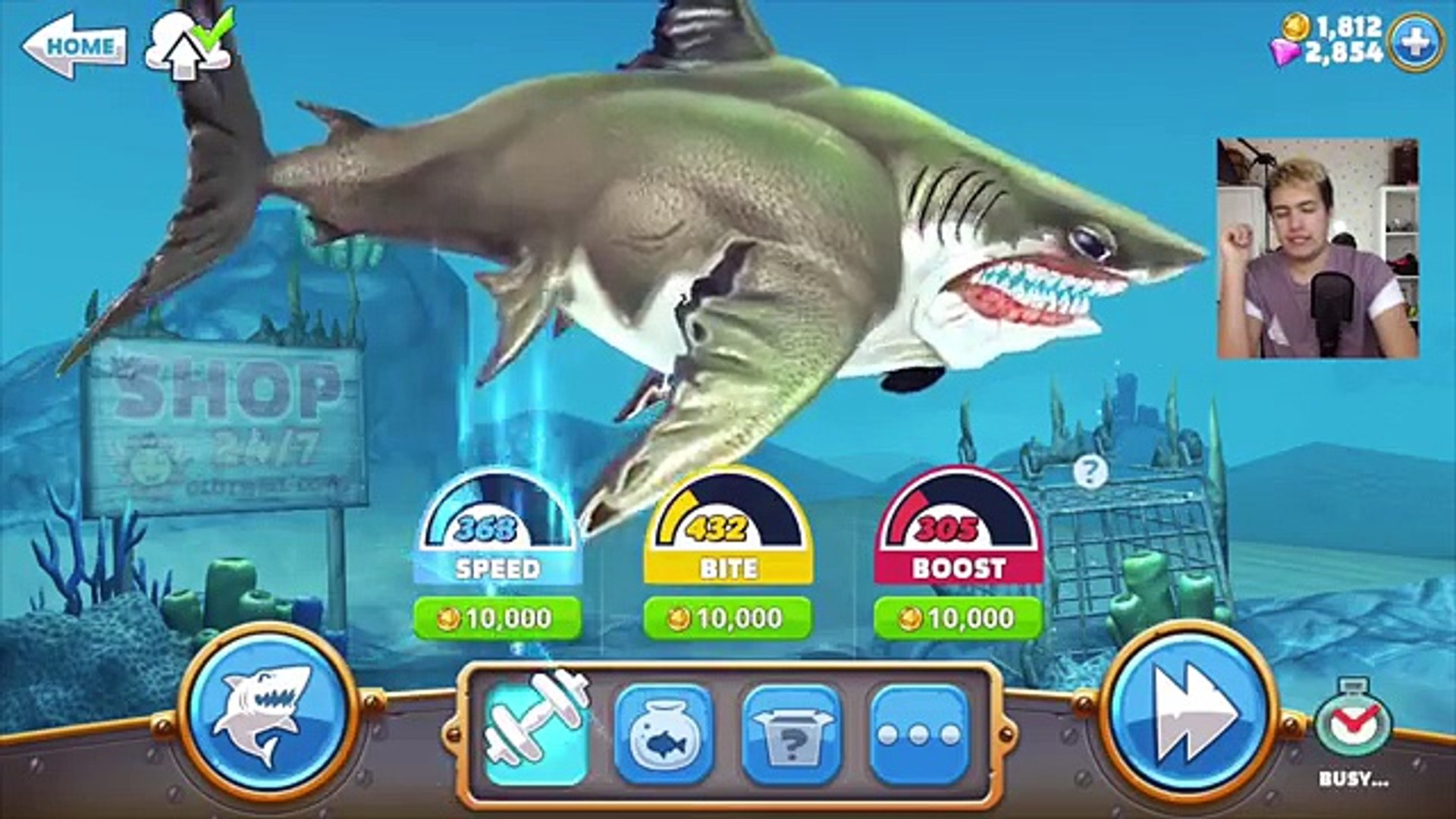 Megalodon Megalodon Megalodon Megalodon Hungry Shark World Part 8 Video Dailymotion