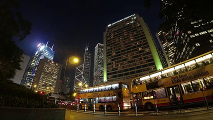 Timelapse de nuit Hong Kong