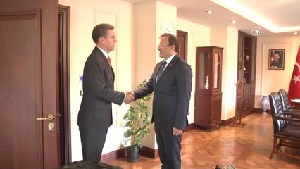 Başbakan Yardımcısı Çavuşoğlu'nun Kabulü