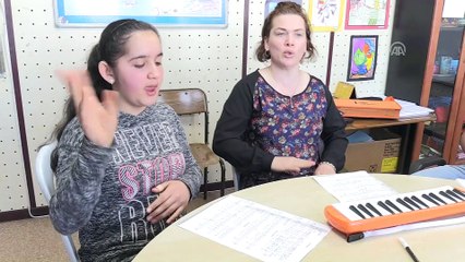 Müzik aletlerini kalpleriyle hissedip çalıyorlar - GİRESUN