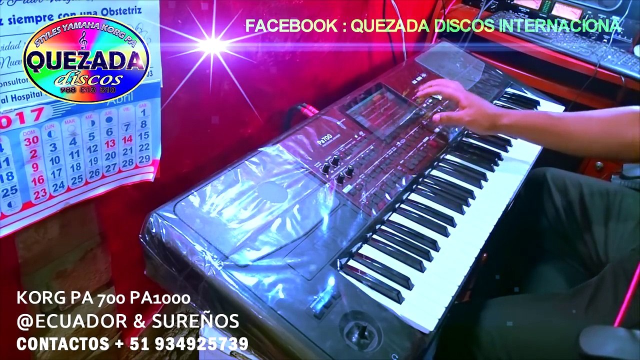 KORG PA 700 - SAMPLES CHICHEROS  SUREÑOS 2018 HD