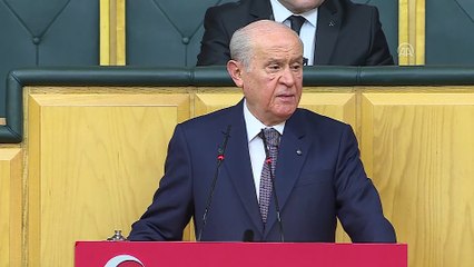 Bahçeli: “CHP'nin başını çektiği ilkesizler koalisyonu çürük çatısını örmektedir“ - TBMM