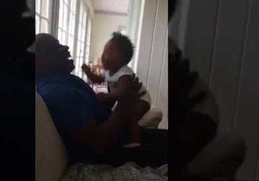 Little Girl Has Cute Reaction to Hearing 'Hallelujah'