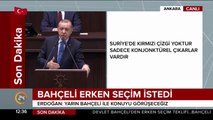 Cumhurbaşkanı Erdoğan AK Parti grup toplantısında konuşuyor