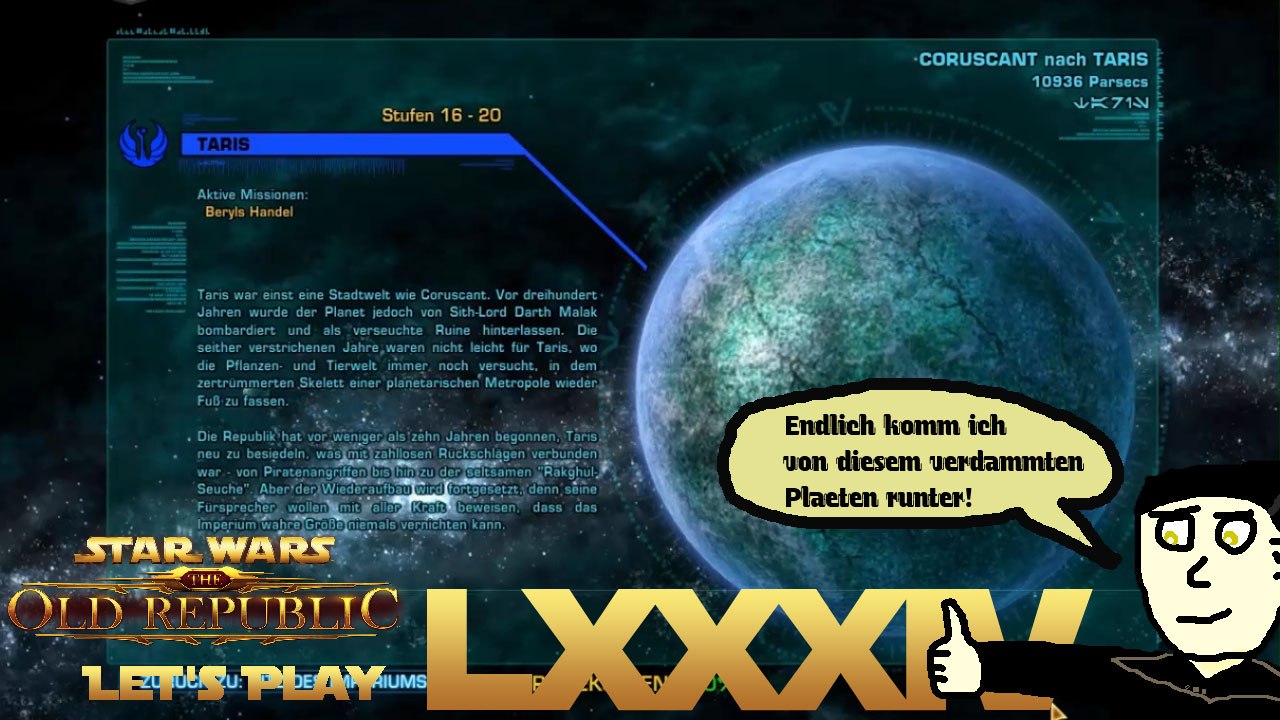 SWTOR Let's Play 84: Auf nach Taris!